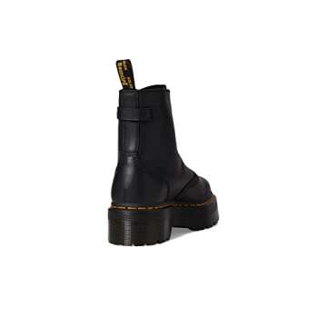 Dr. Martens Women's Jetta Leather Boot - Classic Black Style