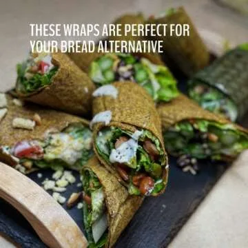 Wrawp Organic Veggie Wrap - Original (1 PACK) Gluten Free, Paleo, Plant Based, Vegan