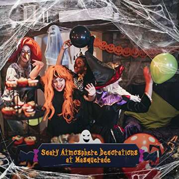 1000 sqft Spider Webs Decorations,Spider Webs Indoor & Outdoor Party Spider Web with 30 Extra Fake Spiders,Stretchy Simulation Fake Spider webs for Outdoor Cobwebs Halloween Party Decorations