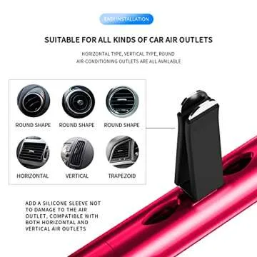 KMSCO Car Air Fresheners Scents Diffuser Clips - Elevate Your Ride