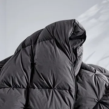 SNOWMAN Luxury All-Season Down Comforter for Queen Size