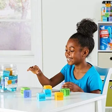 hand2mind Ten Frame Dice for Fun Math Learning