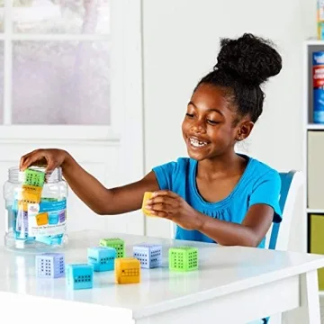 hand2mind Ten Frame Dice for Fun Math Learning