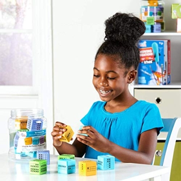 hand2mind Ten Frame Dice for Fun Math Learning