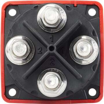 Blue Sea Systems 6011 m-Series Battery Switch - Dual Circuit Plus for Boats