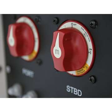 Blue Sea Systems Battery Switch m-Series Dual Circuit Plus