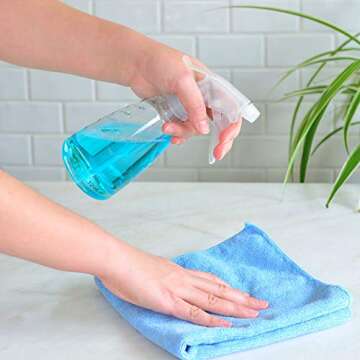 Youngever 6 Pack Versatile White Spray Bottles