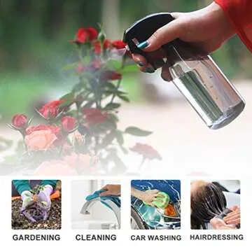 Useekoo Plant Mister - Stylish 10 oz Spray Bottle for Home