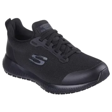 Skechers Women's Squad SR Food Service Shoe - Black 8.5