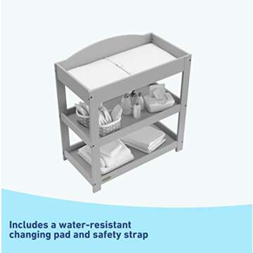 Graco Customizable Changing Table with Changing Pad