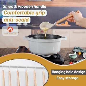 QMVEESS Silicone Kitchen Utensils Set 35 Pcs Non-Stick