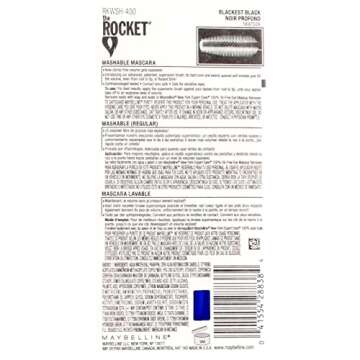 Maybelline Volume' Express Rocket Washable Mascara for Dramatic Lashes