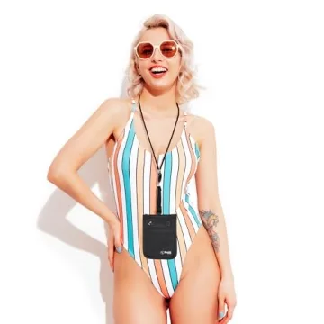 Secure Bra Wallet for Women Travelers with Adjustable Strap