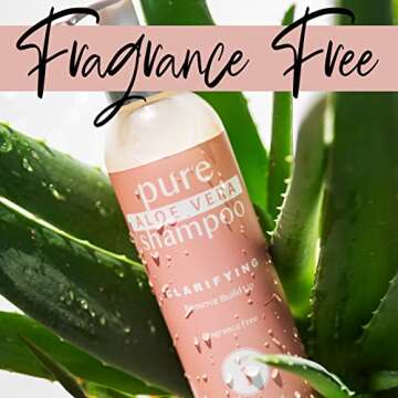 CurlMix Shampoo for Curly and Kinky Hair with Aloe Vera - Unscented Fragrance - Clarifies and Moisturizes Ethnic and Natural Hair - Organic, Handmade, Shampoo for Natural Hair and Softer Curls - Paraben Free - Sulfate Free - 8oz