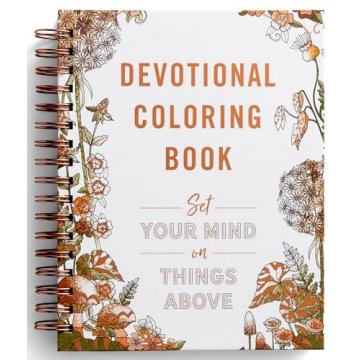 Inspirational Devotional Coloring Book for Stress Relief