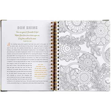 Inspirational Devotional Coloring Book for Stress Relief