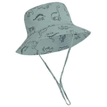 Stylish Baby Sun Hat - Toddler Dinosaur Bucket Hat with UPF 50+ Protection for Summer Adventures!