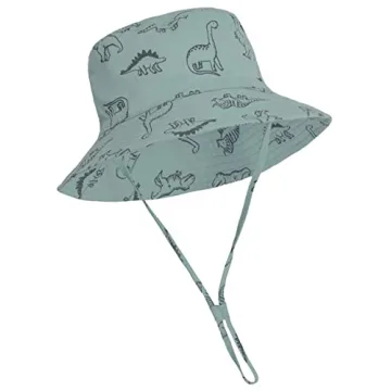 Stylish Baby Sun Hat - Toddler Dinosaur Bucket Hat with UPF 50+ Protection for Summer Adventures!