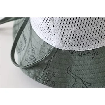 Baby Sun Hat Toddler Dinosaur Bucket Hats for Summer Fun