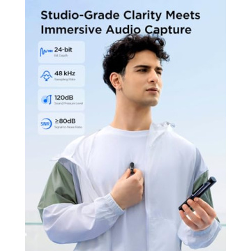 BOYA Magic-02 Mini Wireless Mic with 30 hrs Battery