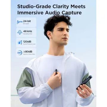 BOYA Magic-02 Mini Wireless Mic with 30 hrs Battery