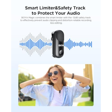 BOYA Magic-02 Mini Wireless Mic with 30 hrs Battery