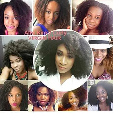 7A 4B 4C Kinky Curly Clip In Human Hair Extensions 7Pc Natural Brazilian African American Clip In Human Hair Extensions Clip Ins