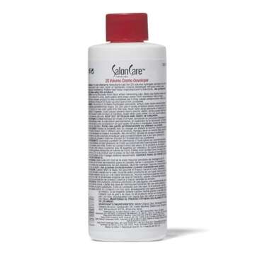 Salon Care 20 Volume Creme Developer, Uniform Lift with Stabilized Formula, 4 Ounce