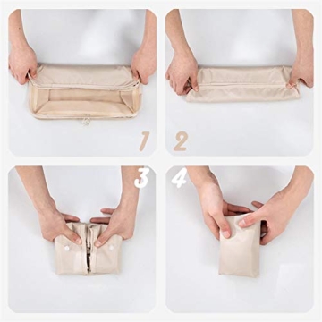 Packing Cubes for Travel - 9 Set Luggage Organizers