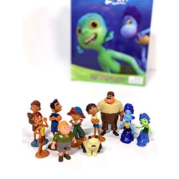 Disney / Pixar Luca My Busy Books - Storybook, 10 figurines, playmat