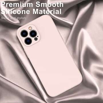 DEENAKIN iPhone 14 Pro Max Case - Protective Soft Silicone