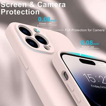 DEENAKIN iPhone 14 Pro Max Case - Protective Soft Silicone