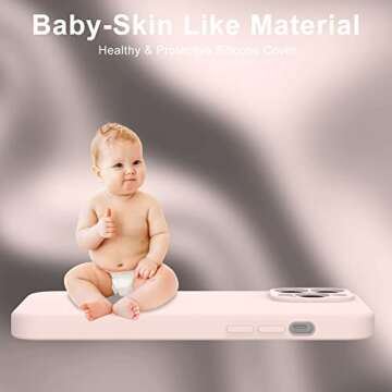 DEENAKIN iPhone 14 Pro Max Case - Protective Soft Silicone