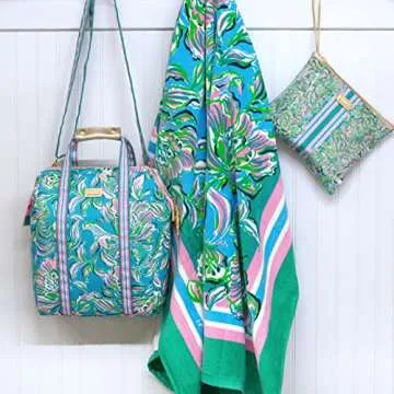 Stylish Lilly Pulitzer Insulated Backpack Cooler for Outdoor Fun
