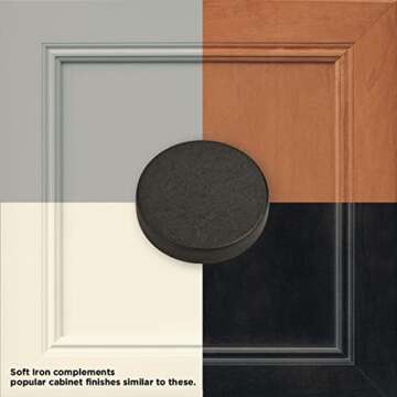 Franklin Brass Pierce 3" Soft Iron Cabinet Handles 10 Pack