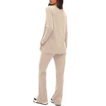 Shop Darong Women's Comfortable 2 Piece Lounge Set Apricot