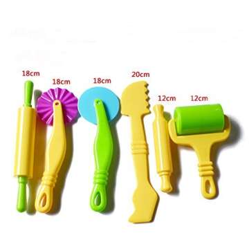 Carykon Set of 11 PCS Smart Dough Tools Kit with Models and Molds, Dough Extruders