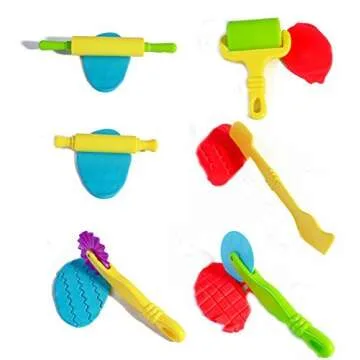 Carykon Set of 11 PCS Smart Dough Tools Kit with Models and Molds, Dough Extruders