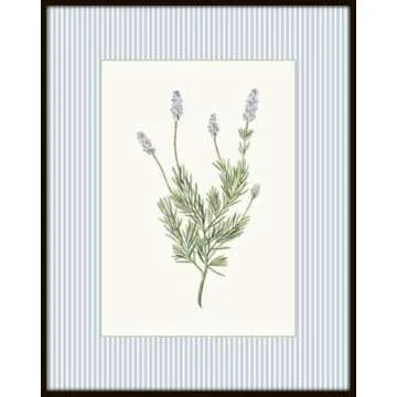 Vintage Floral Botanical Wall Art Prints – Set of 4