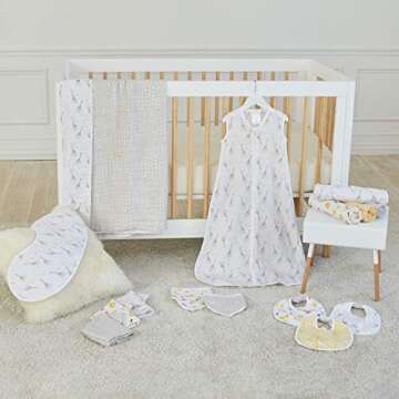 aden + anais Dream Blanket, Boutique Muslin Baby Blankets for Girls & Boys, Ideal Lightweight Newborn Nursery & Crib Blanket, Unisex Toddler & Infant Bedding, Shower & Registry Gift, Giraffes