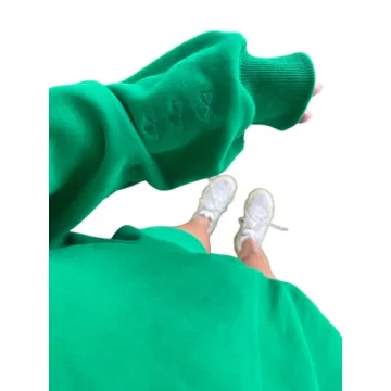 HEY ZACK Green Lucky Matching Set for All-day Comfort