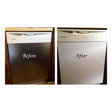 EZ Faux Decor Peel and Stick Wallpaper for Dishwashers