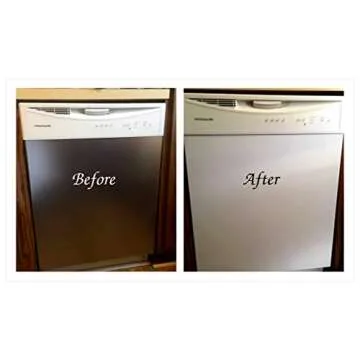 EZ Faux Decor Peel and Stick Wallpaper for Dishwashers