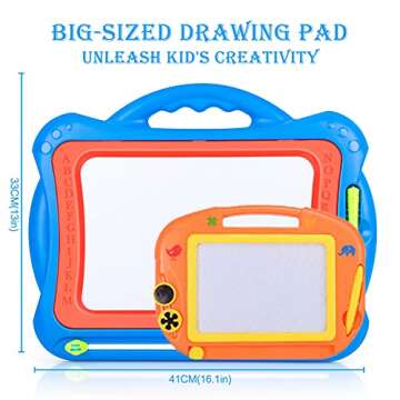 Magnetic Drawing Board for Toddlers - Creative Learning Toy