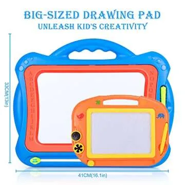 Magnetic Drawing Board for Toddlers - Creative Learning Toy