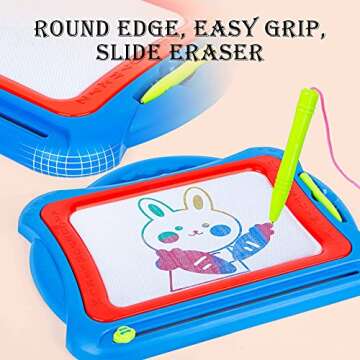 Magnetic Drawing Board for Toddlers - Creative Learning Toy