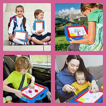 Magnetic Drawing Board for Toddlers - Creative Learning Toy
