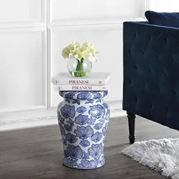 JONATHAN Y Stylish Garden Stool for Indoor and Outdoor Use