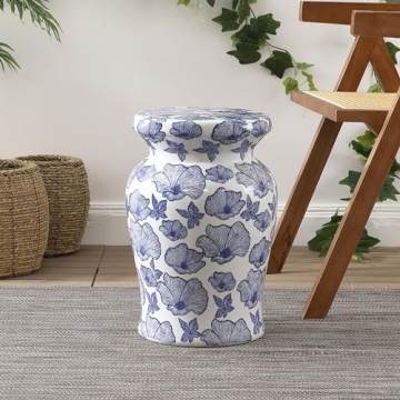 JONATHAN Y Stylish Garden Stool for Indoor and Outdoor Use