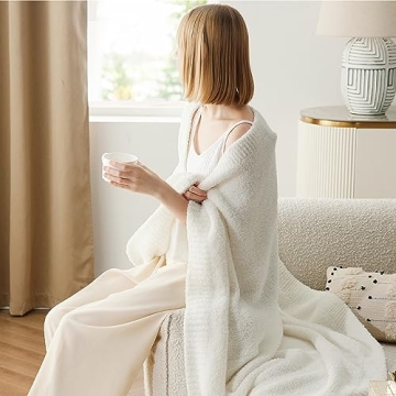 Bedsure Extra Soft Knit Throw Blanket Perfect for Gifting